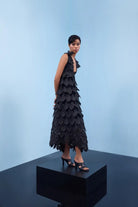 Nilgün Mirza-El Yapımı Özel Kumaştan Elbise-Elbise-2-Milagron.com