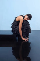 Nilgün Mirza-El Yapımı Özel Kumaştan Elbise-Elbise-3-Milagron.com