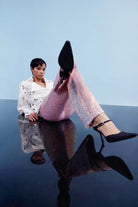 Nilgün Mirza-Parlak Payet İspanyol Paça Gli̇tter Pantolon-Pantolon-2-Milagron.com