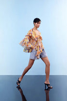 Nilgün Mirza-Rüya Dokunuş Şifon Bluz-Bluz-1-Milagron.com