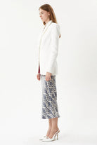 Nilgün Mirza-Vücuda Oturan Taşlı Tek Düğmeli Kapama Fitilli Kadife Blazer Ceket-Ceket-4-Milagron.com