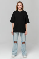 Nineteen Brand-Basic Oversize Unisex T-shirt-T-Shirts-3-Milagron.com