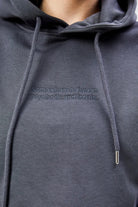 Nineteen Brand-Oversize Crop Nakış Sloganlı Sweatshirt-Sweatshirts & Hoodies-2-Milagron.com