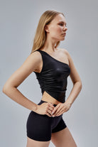 Nineteen Brand-Tek Omuz Büzgülü Bluz-Bluz-3-Milagron.com