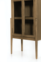 Nobelux home-Grandeur Glass Oak Vitrin-Dolap-6-Milagron.com