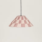 Nobodioz Ava Aydınlatma Şapkası, 50Cm Çap, Burnt Red Checks