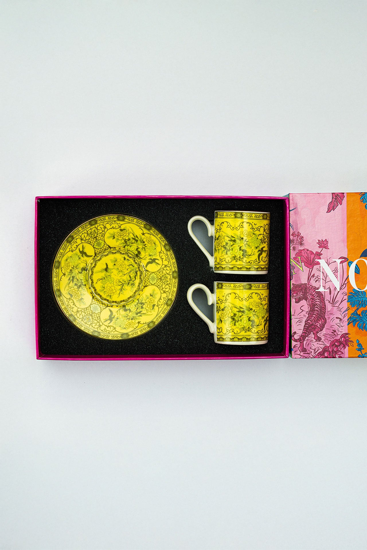 Eternal Milk Yellow Kahve Fincanı (2'Li Set)