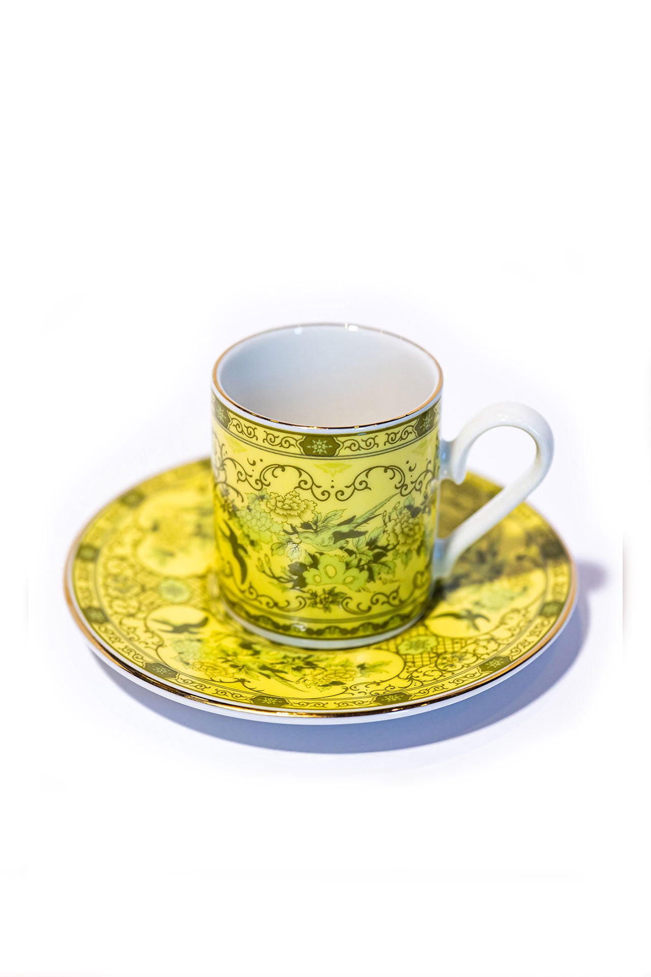 Eternal Milk Yellow Kahve Fincanı (2'Li Set)