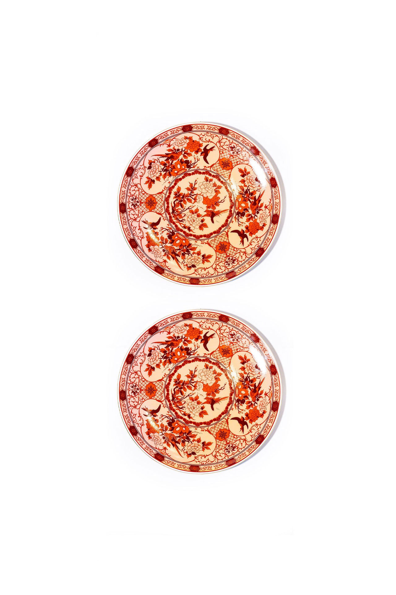Eternal Warm Coral Pasta Tabak (2'Li Set)