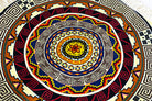 Etnik Mandala Püsküllü Kırlent