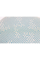 Geometrik Desen Mint Outdoor Kırlent