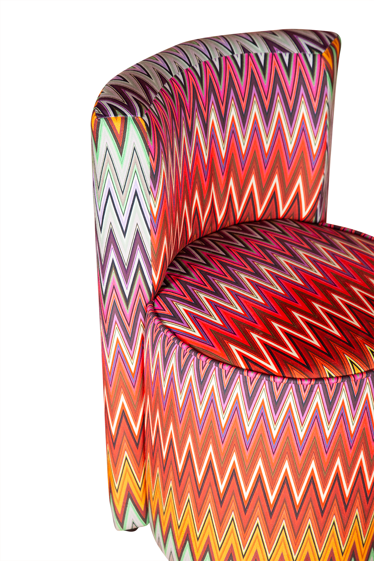 Noc Back Puf Zigzag