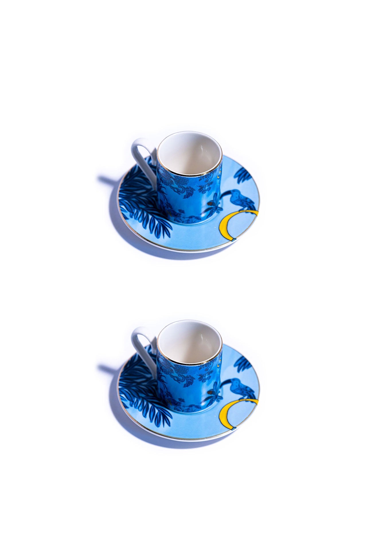 Signature Blue Kahve Fincanı (2'Li Set) - 0
