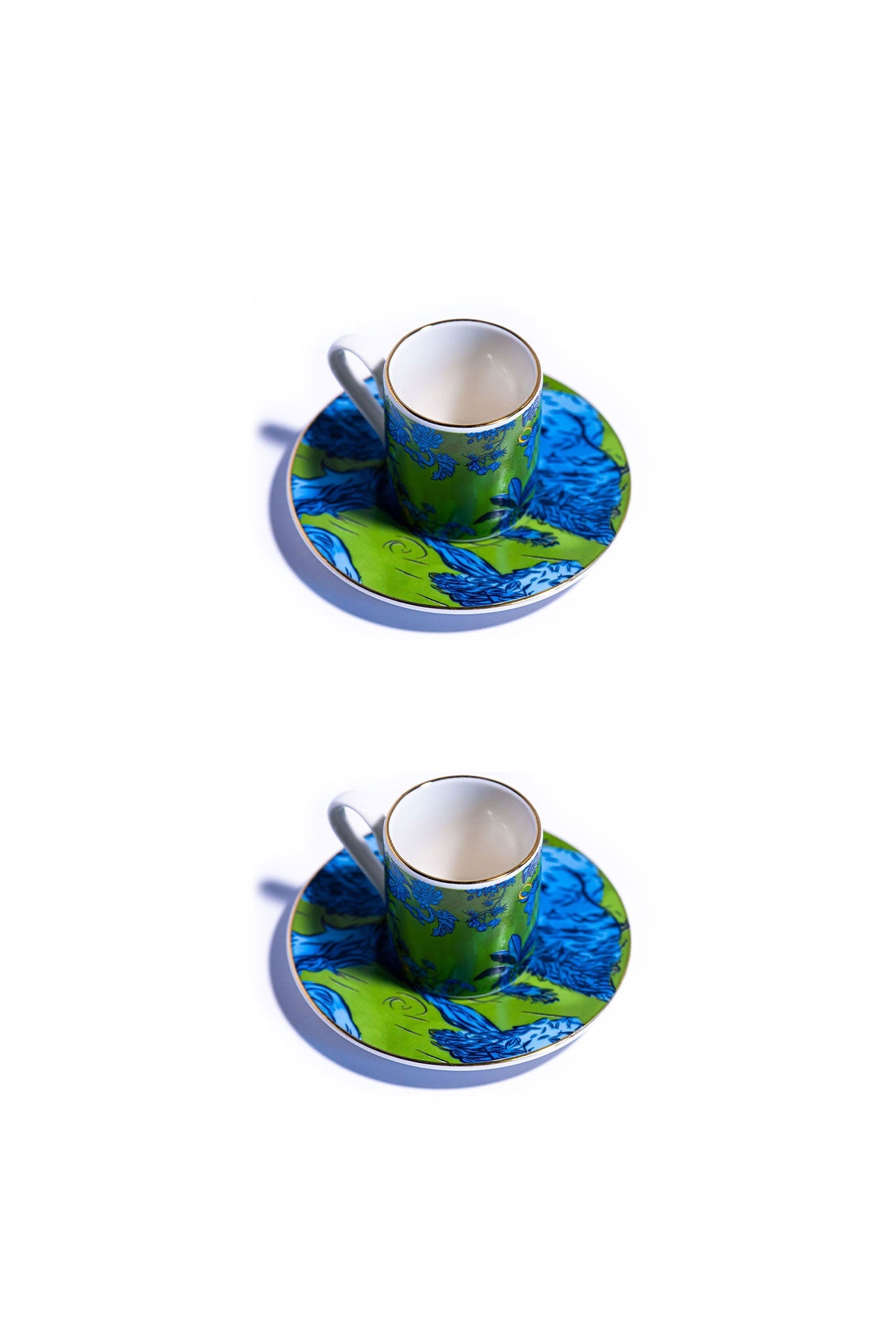 Signature Green Kahve Fincanı (2'Li Set) - 0
