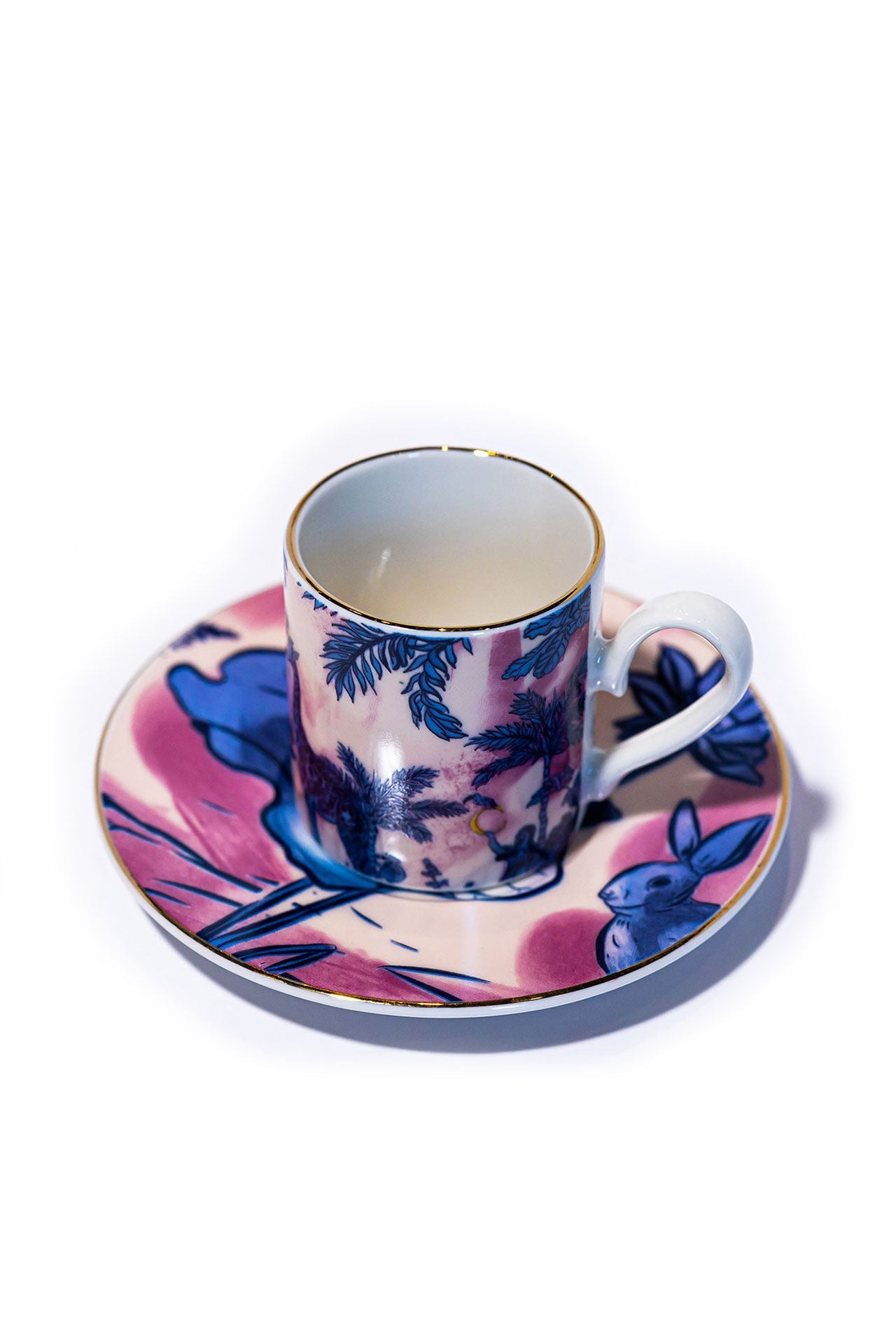 Signature Pink Kahve Fincanı (2'Li Set) - 1