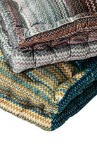 Zigzag Bisküvi Minder - Mavi