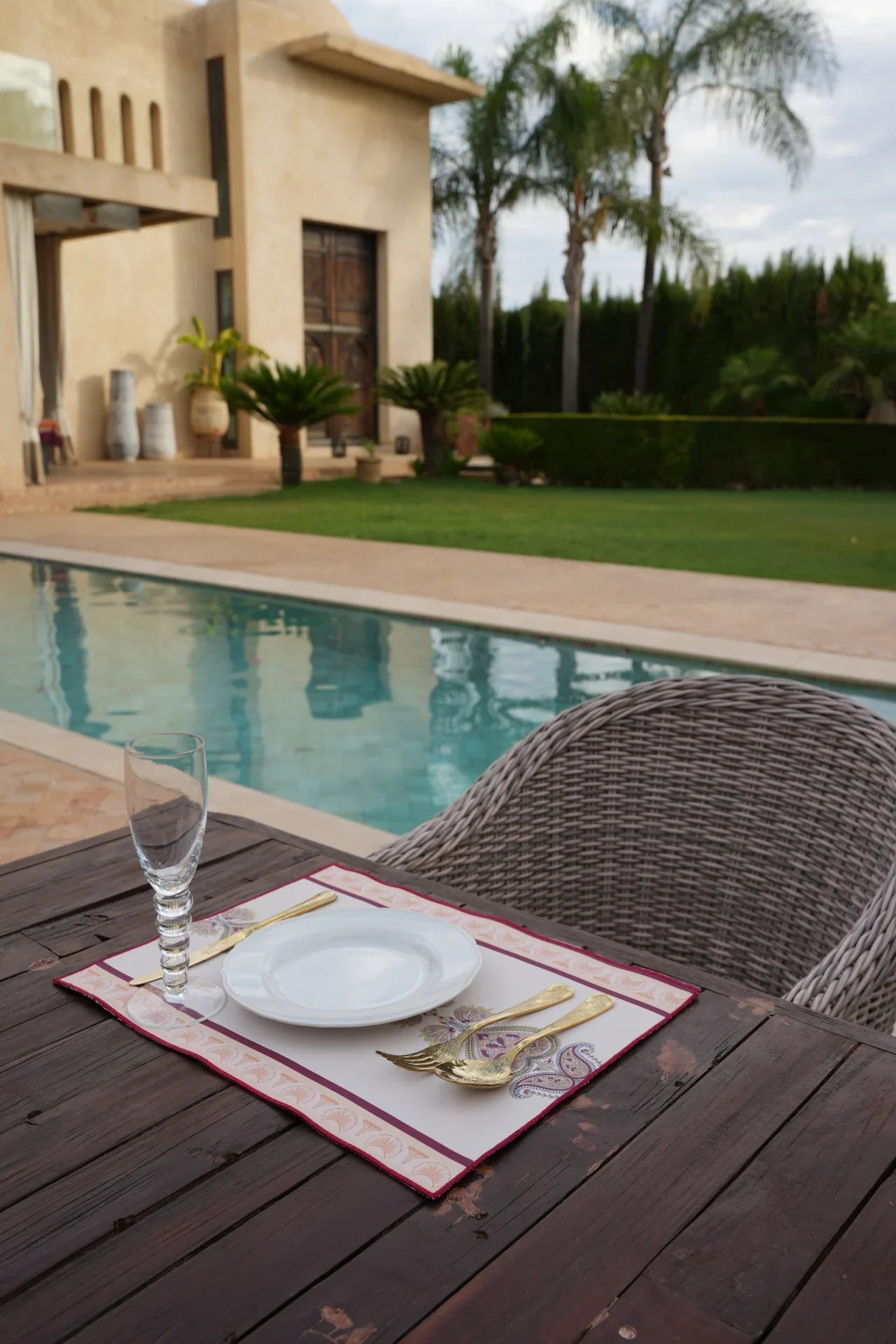 Carmona Amerikan Servisi Ivory (2'Li Set)