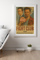 Nord Design-Hollywood Serisi Çerçeveli Tablo - Fight Club-Tablo-1-Milagron.com