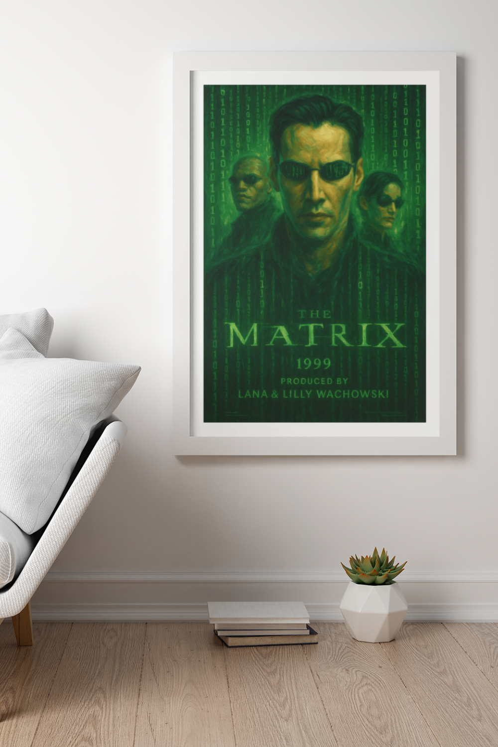 Nord Design-Hollywood Serisi Çerçeveli Tablo - Matrix-Tablo-1-Milagron.com