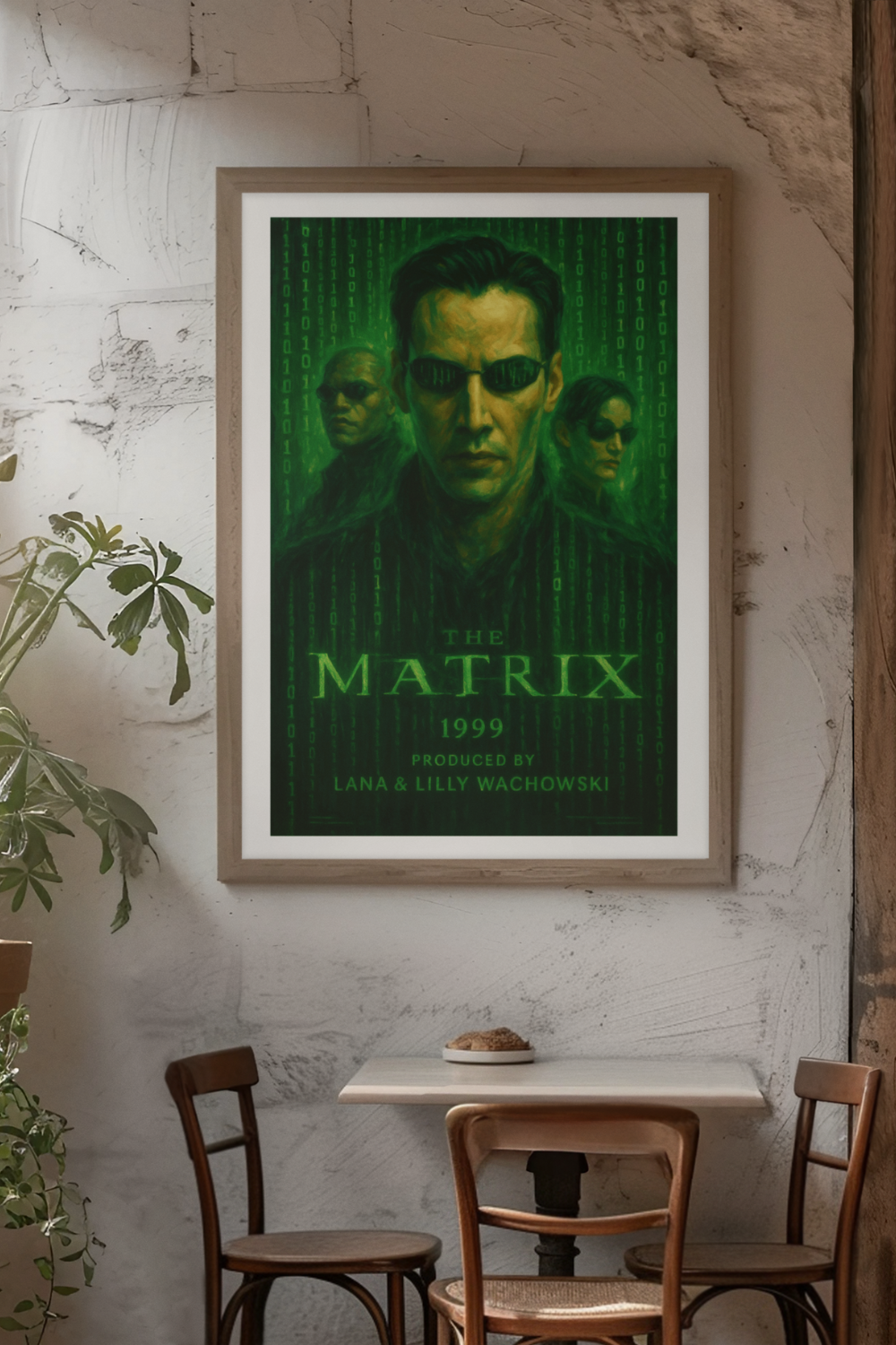 Nord Design-Hollywood Serisi Çerçeveli Tablo - Matrix-Tablo-3-Milagron.com