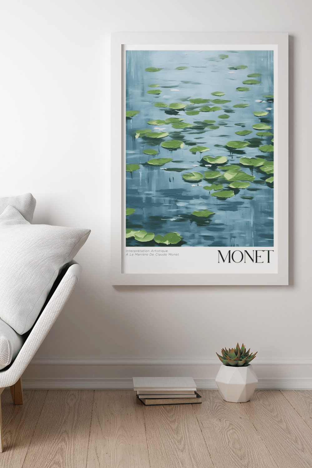 Nord Design-Ressam Serisi Çerçeveli Tablo - Claude Monet - 05-Tablo-1-Milagron.com