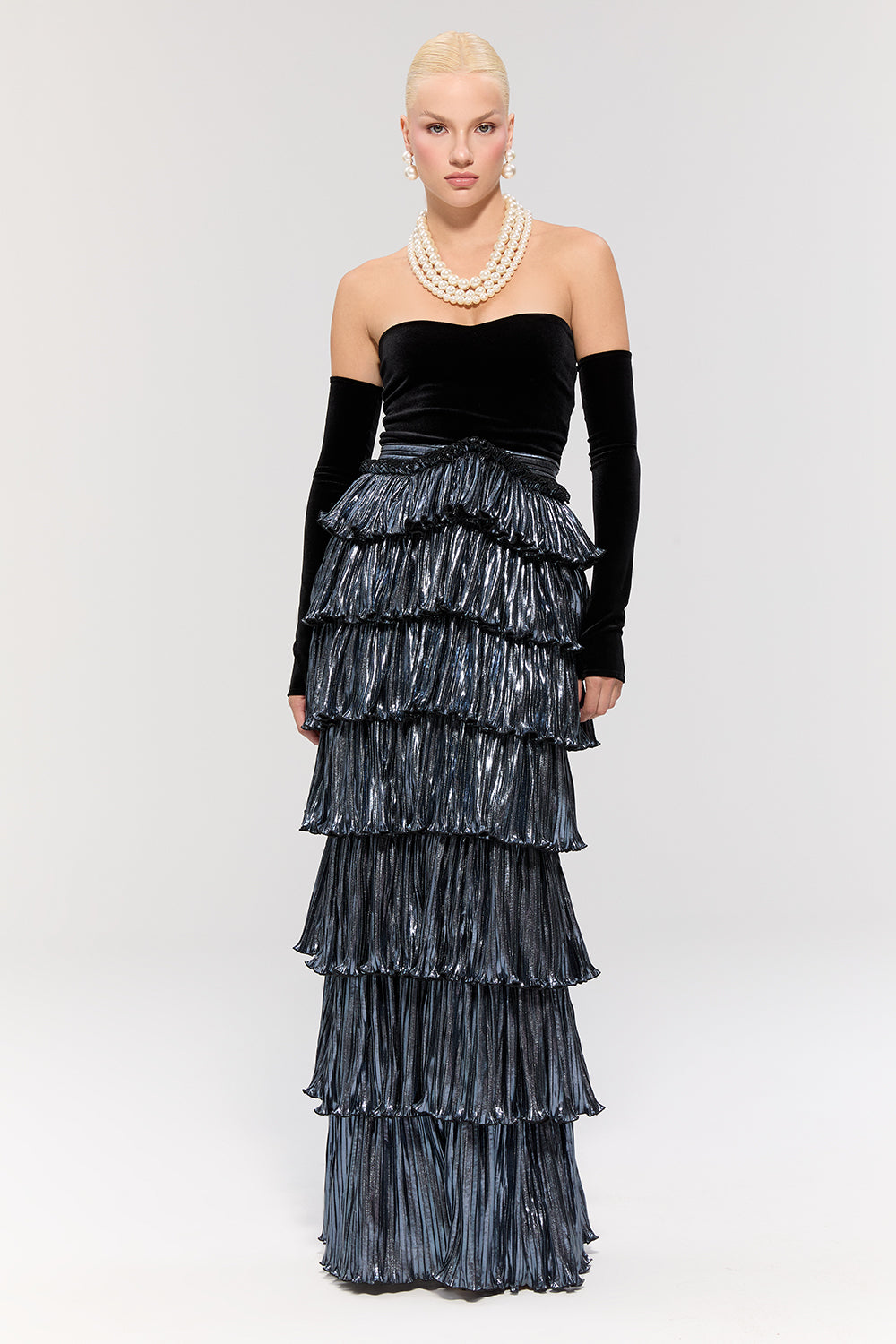 Sapphire Versailles Gown - 2