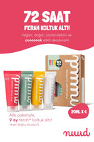 Nuud-Family Pack 4 x 20ml %100 Doğal Deodorant Krem, Ter Kokusu Önleyici (9 Ay), Vegan, Kokusuz, Alüminyum İçermez (Aile Paketi)-Deodorant-2-Milagron.com