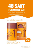 Nuud-Orange x Ginger Stick 45g 48 Saat Etkili, %100 Doğal & Vegan Parfümsüz Portakal x Zencefil Kokulu Stick Deodorant-Deodorant-2-Milagron.com