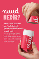 Nuud-Orange x Ginger Stick 45g 48 Saat Etkili, %100 Doğal & Vegan Parfümsüz Portakal x Zencefil Kokulu Stick Deodorant-Deodorant-4-Milagron.com