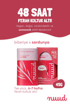 Nuud-Rosemary x Geranium Stick 45g 48 Saat Etkili, %100 Doğal & Vegan Parfümsüz Biberiye X Sardunya Kokulu Stick Deodorant-Deodorant-2-Milagron.com