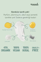 Nuud-The Stick 45g %100 Doğal Deodorant Stick, Ter Kokusu Önleyici (6,7 Hafta), Vegan, Kokusuz, Alüminyum İçermez-Deodorant-9-Milagron.com