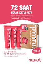Nuud-Xl Pack 3 x 40ml %100 Doğal Deodorant Krem, Ter Kokusu Önleyici (13,14 Ay), Vegan, Kokusuz, Alüminyum İçermez (Büyük Set)-Deodorant-2-Milagron.com