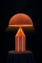 OBJEXOM-Fungi Kiremit Parlak Masa Lambası-Masa Lambası-2-Milagron.com