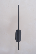 OBJEXOM-Modern Lüks Siyah Duvar Apliği 50cm-Aplik-1-Milagron.com