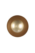 OBJEXOM-Twinloop Eskitme Pirinç Kaplama Duvar Apliği 25cm-Aplik-2-Milagron.com