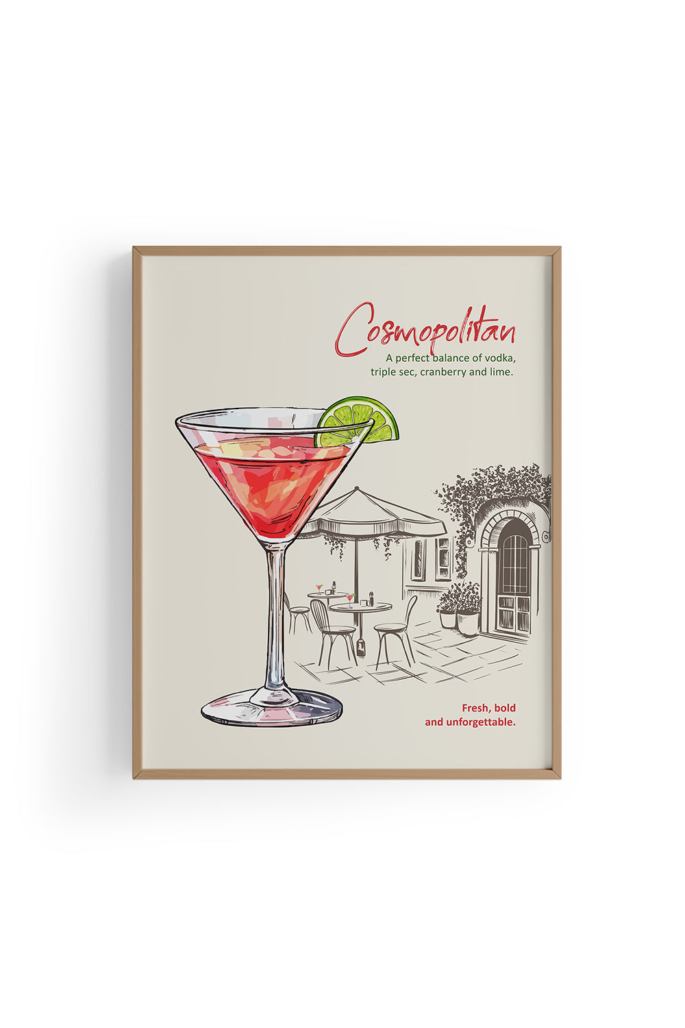 Cosmopolitan Kokteyl Posteri - 0