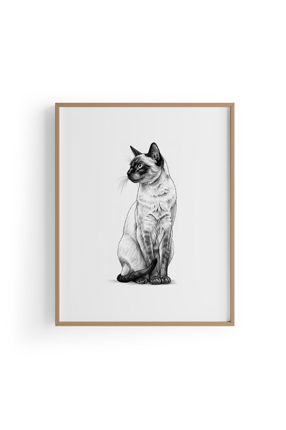 Karakalem Koleksiyonu Kedi Posteri - 3