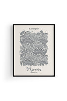 ODA.products-Larkspur, William Morris | Ünlü Ressam Tablosu-Tablo-4-Milagron.com