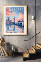 ODA.products-London İllüstrasyon Şehir Tablo-Tablo-4-Milagron.com