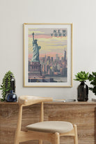 ODA.products-New York İllüstrasyon Şehir Tablo-Tablo-1-Milagron.com