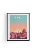 ODA.products-Rome İllüstrasyon Şehir Tablo-Tablo-3-Milagron.com