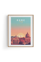 ODA.products-Rome İllüstrasyon Şehir Tablo-Tablo-4-Milagron.com