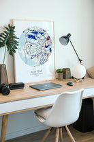 ODA.products-St. Petersburg Kişiselleştirilebilir Şehir Haritası-Tablo-1-Milagron.com