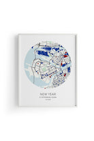 ODA.products-St. Petersburg Kişiselleştirilebilir Şehir Haritası-Tablo-2-Milagron.com