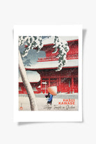 ODA.products-Zojoji Temple İn Shiba, Hasui Kawase | Ünlü Ressam Tablosu-Tablo-5-Milagron.com