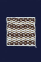 OHM Handmade-Bej Kahverengi Beyaz Waves El İşi Dantel Örtü-Dantel Örtüler-1-Milagron.com