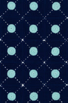 OHM Handmade-Lacivert Mavi Tiny Dots El İşi Dantel-Dantel Örtüler-3-Milagron.com