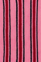 OHM Handmade-Pembe Siyah Kırmızı Stripes El İşi Dantel Örtü-Dantel Örtüler-3-Milagron.com