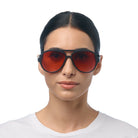 Okkia Alessio Unisex Güneş Gözlüğüsiyah / Lens : Kırmızı