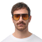 Okkia Alessio Unisex Güneş Gözlüğüsiyah / Lens : Sarı